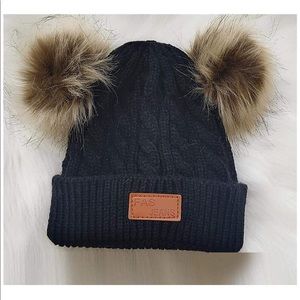 Winter Knit Hat Children Beanie